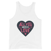 WOMENS TANK TOP ALL YOU NEED IS LOVE THE SUCCESS MERCH 