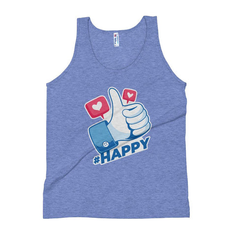 WOMENS TANK TOP HAPPY DESIGN THE SUCCESS MERCH Athletic Blue XS 