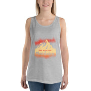 WOMENS TANK TOP ONE WITH THE MOUNTAINS THE SUCCESS MERCH Athletic Heather XS 