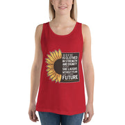 WOMENS TANK TOP SUNFLOWER MOTIVATIONAL QUOTES T-SHIRTS THE SUCCESS MERCH Red XS 