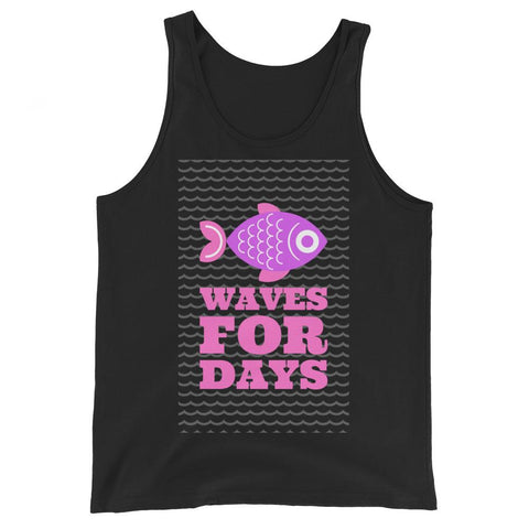 WOMENS TANK TOP WAVES FOR DAYS THE SUCCESS MERCH 