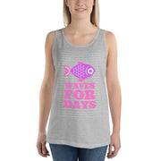 WOMENS TANK TOP WAVES FOR DAYS THE SUCCESS MERCH Athletic Heather XS 