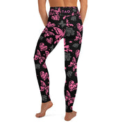 WOMENS YOGA PANTS BUTTERFLY FLORAL THE SUCCESS MERCH 