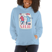 WOMENS YOU ARE VALID HOODIE MOTIVATIONAL QUOTES HOODIES THE SUCCESS MERCH Light Blue S 