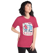 WOMENS YOU ARE VALID T-SHIRT MOTIVATIONAL QUOTES T-SHIRTS THE SUCCESS MERCH 