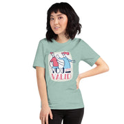 WOMENS YOU ARE VALID T-SHIRT MOTIVATIONAL QUOTES T-SHIRTS THE SUCCESS MERCH Heather Prism Dusty Blue XS 